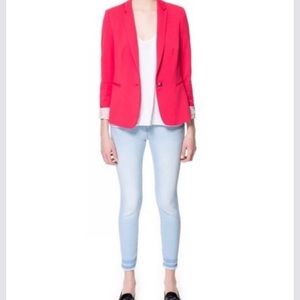 NWT! Zara Women’s Hot Pink Blazer 💖